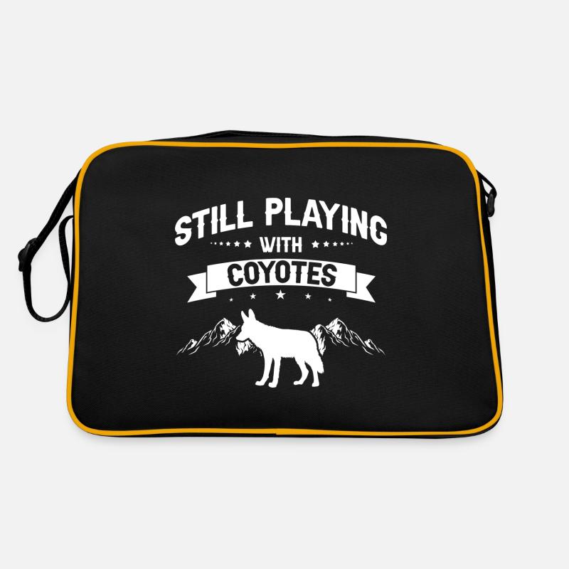Capture de coyotes et conception de chasseur de coyotes Sac Retro