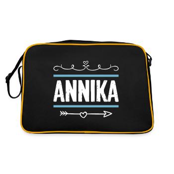 Jennifer - Sac Retro - noir/or - Dos