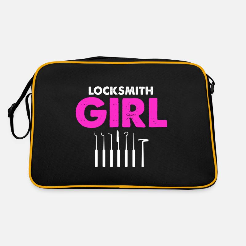 Lockpicking Expert Unlocking Service Lock Mama Retro Bag