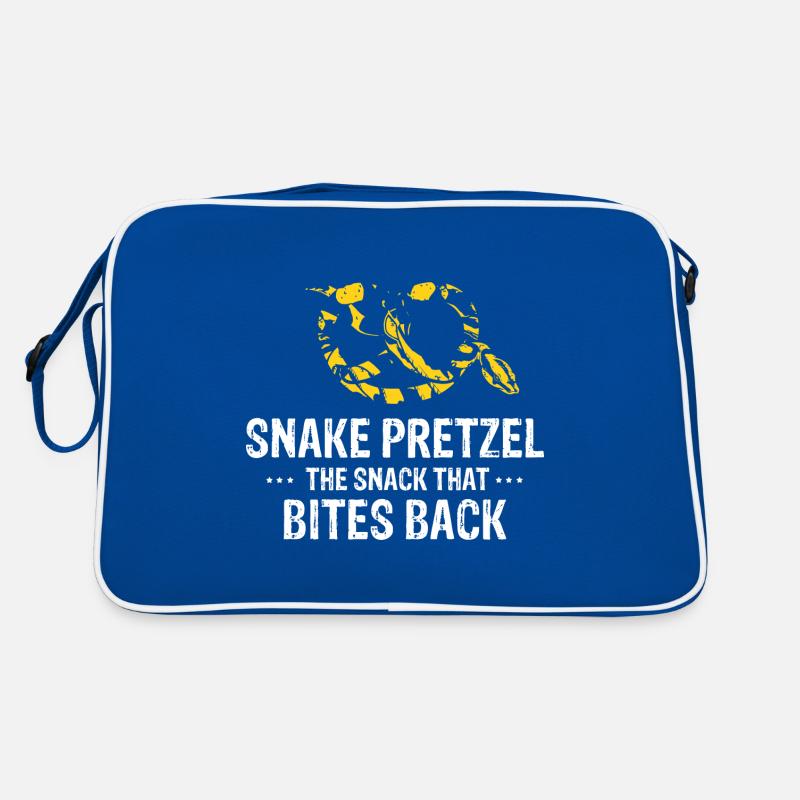 King python design pour les amateurs de serpents Sac Retro