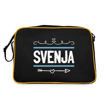 Jennifer - Sac Retro - noir/or - Dos