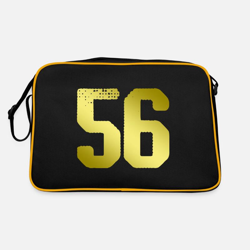 56 Maillot numéro Sac Retro