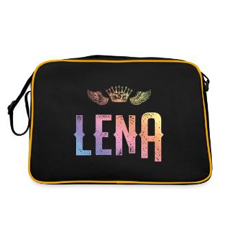 Lena - Sac Retro - noir/or - Dos