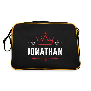 Jonathan - Sac Retro - noir/or - Dos