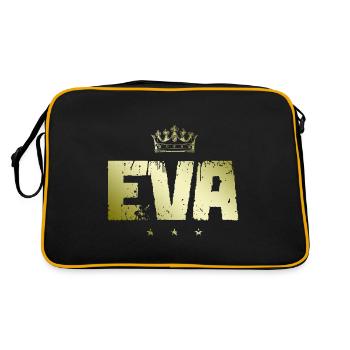 Eve - Retro Bag - black/gold - Back