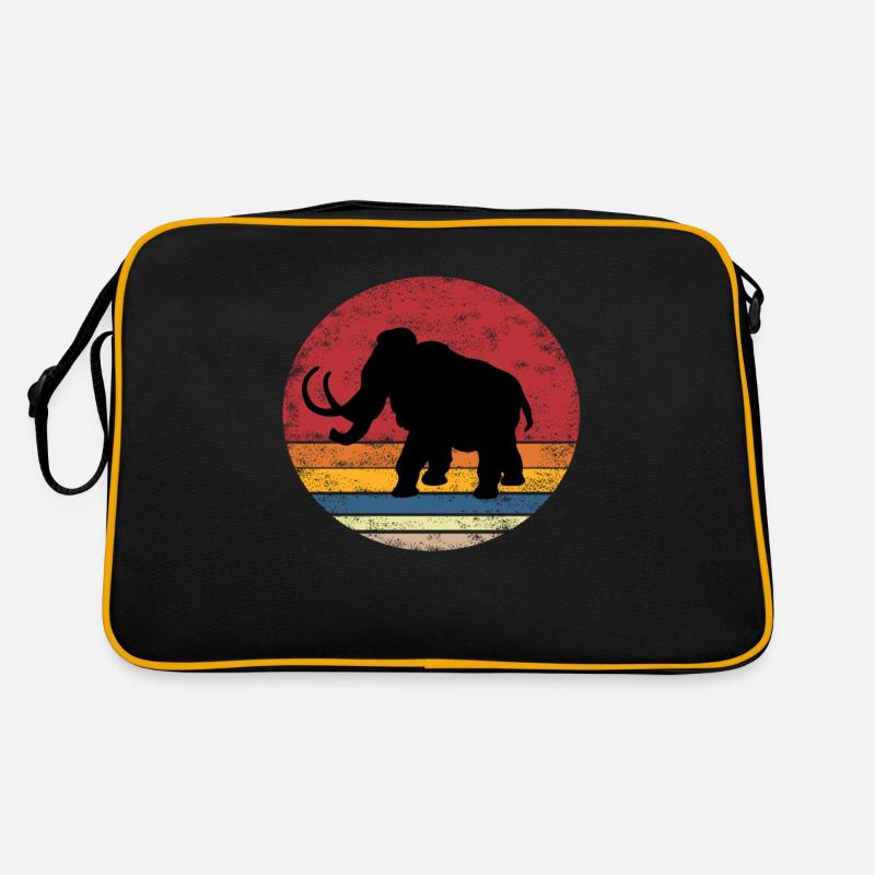 Mammut vintage - Retro Tasche - Schwarz/Gold