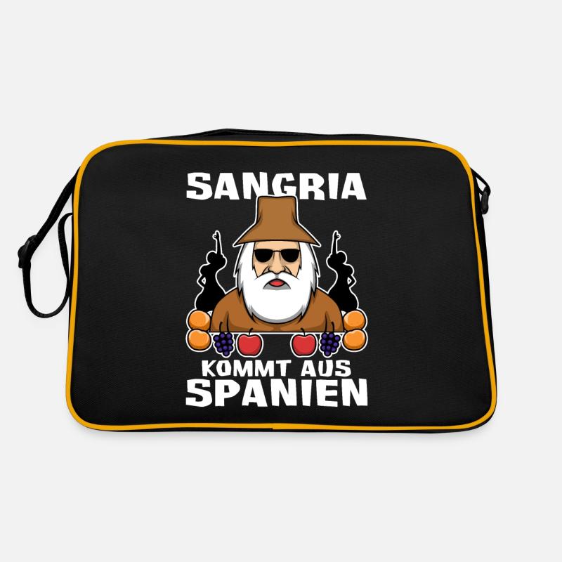 Harald Krull - Sangria kommt aus Spanien Retro Tasche