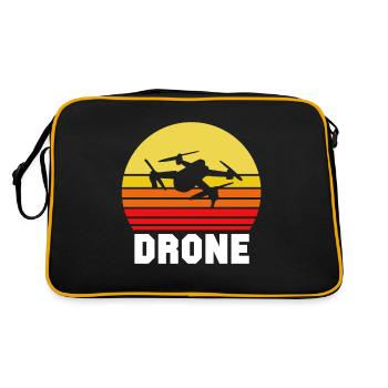 Drone Quadrocopter Drone Drones Volant - Sac Retro - noir/or - Dos