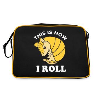 Armadillo Armadillo Guerteltier Belt Güertel - Retro Bag - black/gold - Back