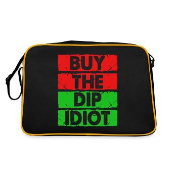stock exchange - Retro Bag - black/gold - Back