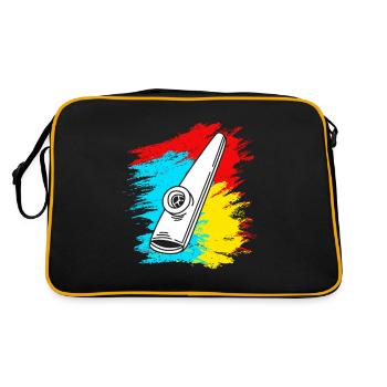 Kazoo - Sac Retro - noir/or - Dos