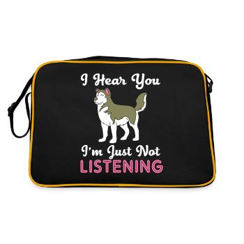 Malamute - Sac Retro - noir/or - Dos