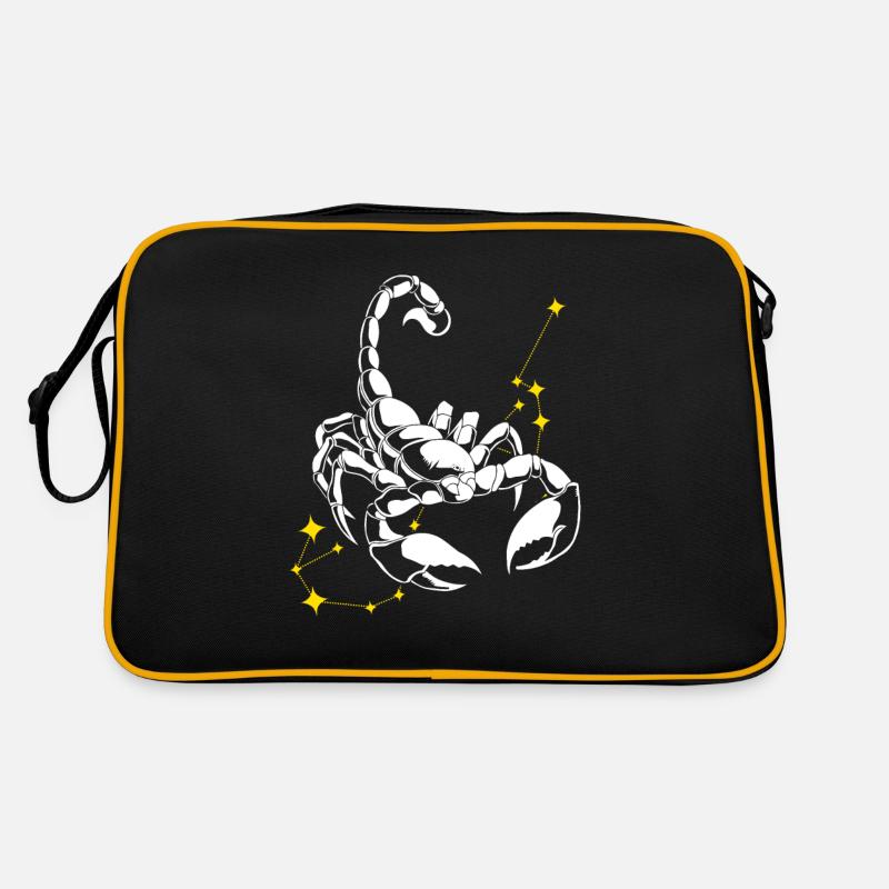 Scorpio zodiac sign Retro Bag