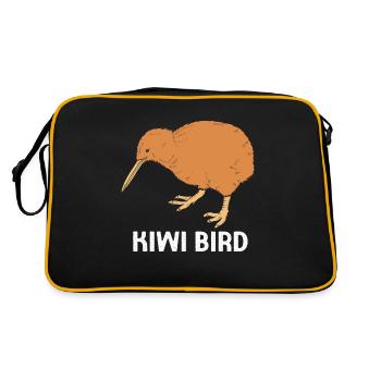 kiwi-bird kiwi bird - Retro Bag - black/gold - Back