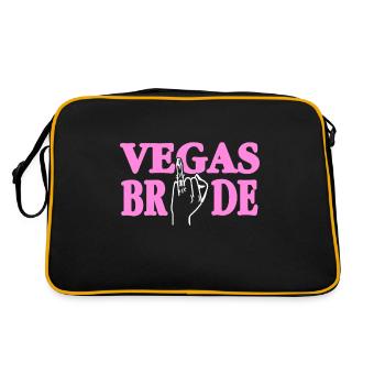 Mariée de Vegas - Sac Retro - noir/or - Dos