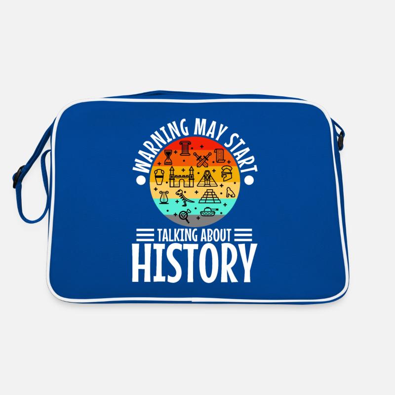 Warning may start talking about history Retro Bag
