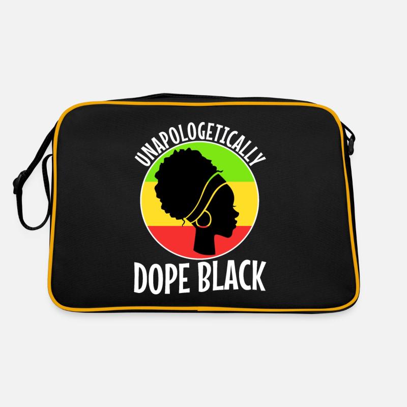 Unapologetically black Retro Bag