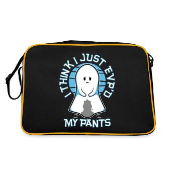 Je pense que je viens de faire un vice-président exécutif de mon pantalon - Sac Retro - noir/or - Dos