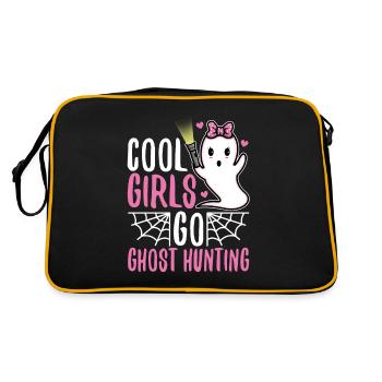 Les filles cool vont à la chasse aux fantômes - Sac Retro - noir/or - Dos
