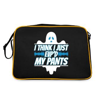 Je pense que je viens de faire un vice-président exécutif de mon pantalon - Sac Retro - noir/or - Dos