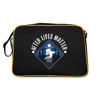 After Lives Matter - Retro Bag - black/gold - Back