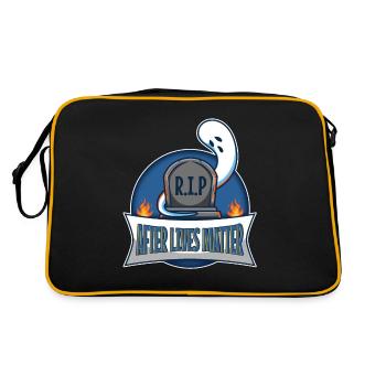 After Lives Matter - Retro Bag - black/gold - Back