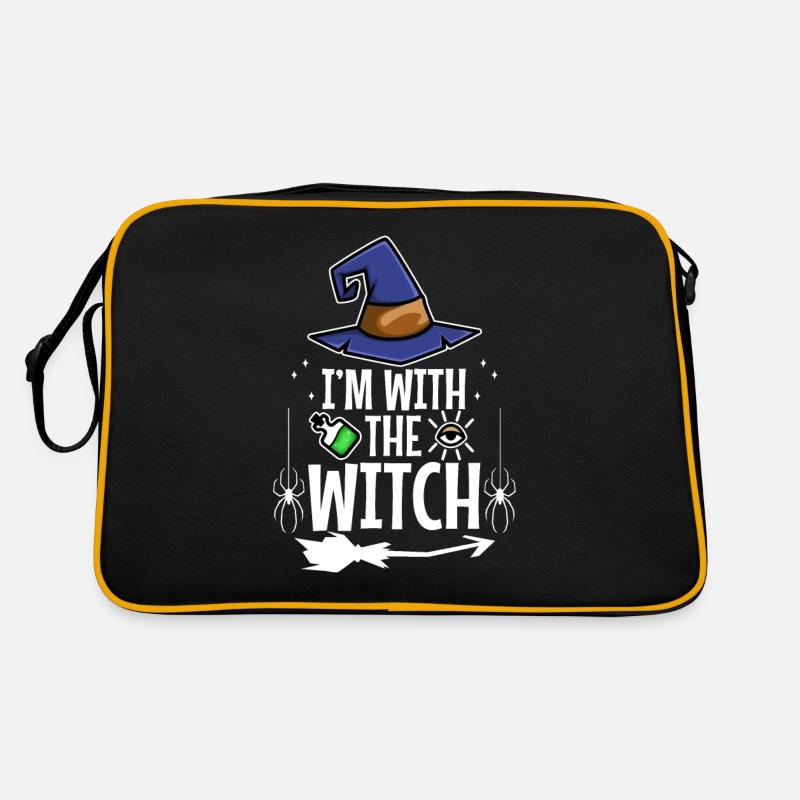Je suis avec la sorcière Sac Retro