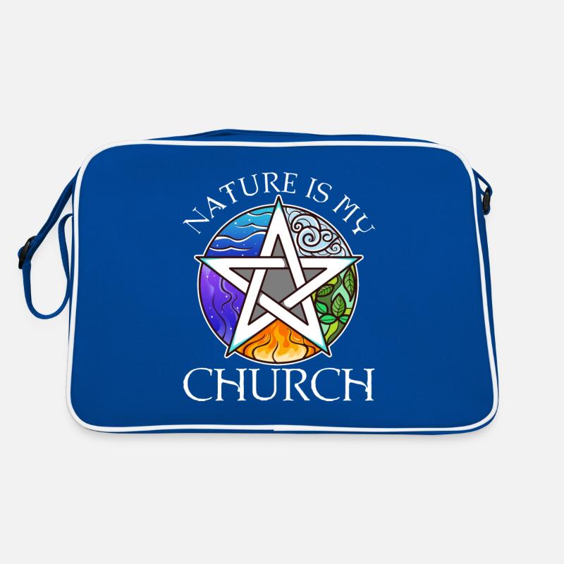 La nature est mon église Sac Retro