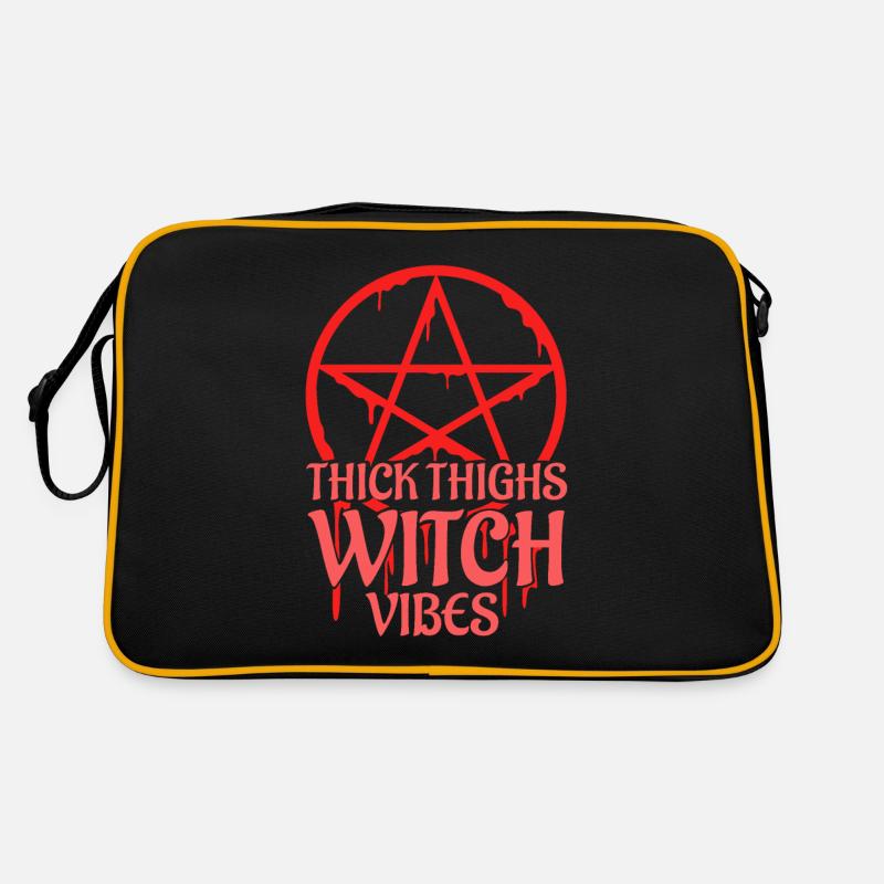 Thick Thighs Witch Vibes Retro Bag