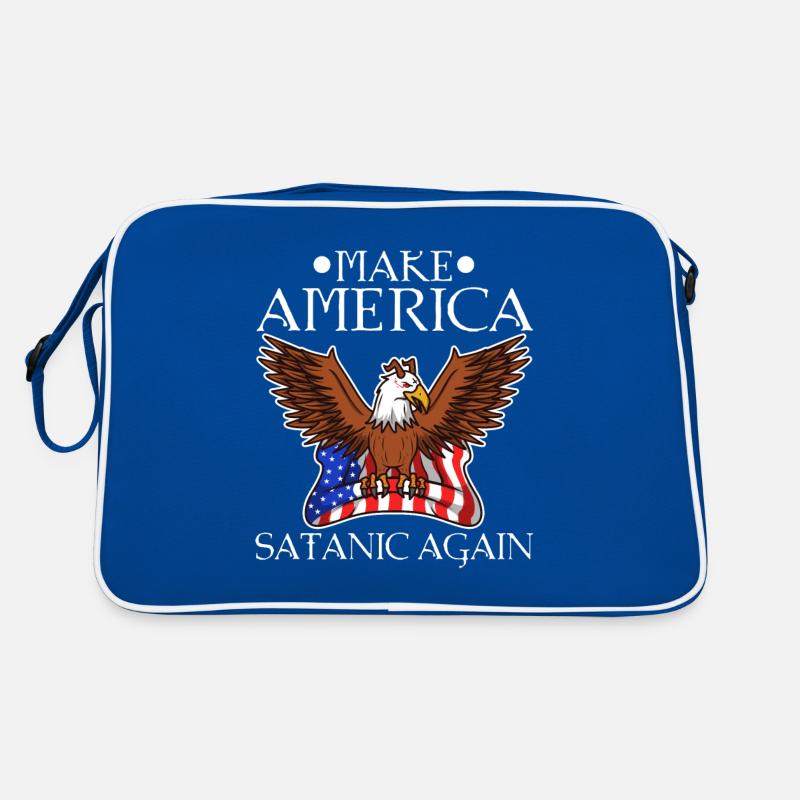 Make America Satanic Again Retro Tasche