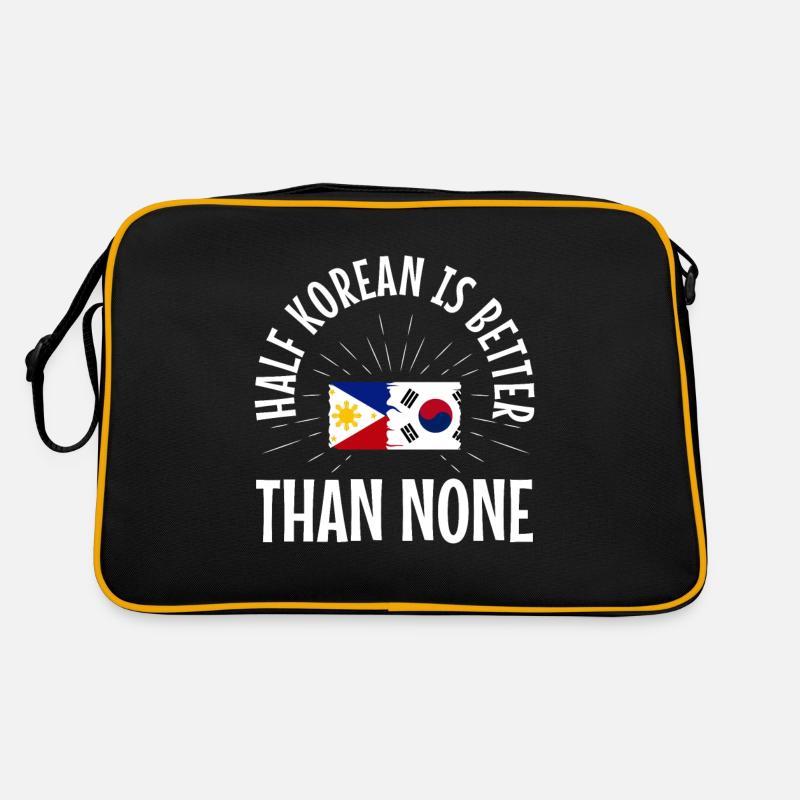 La moitié coréenne vaut mieux que pas de coréen Sac Retro