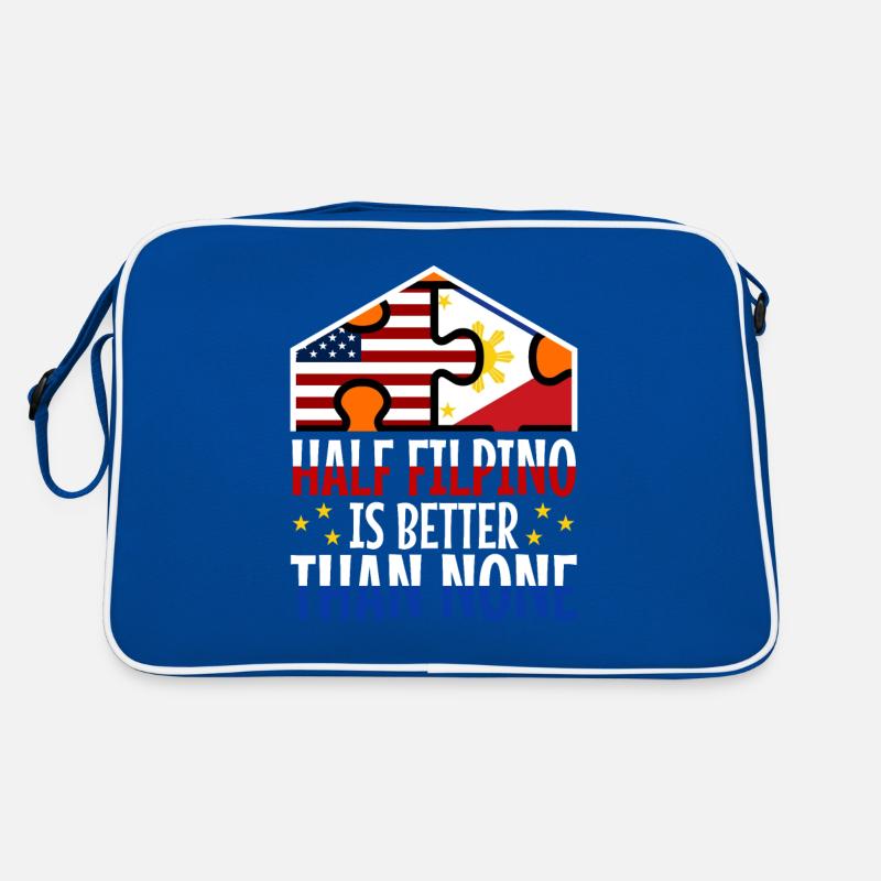 Half Filipinio Is Better Than None Retro Tasche