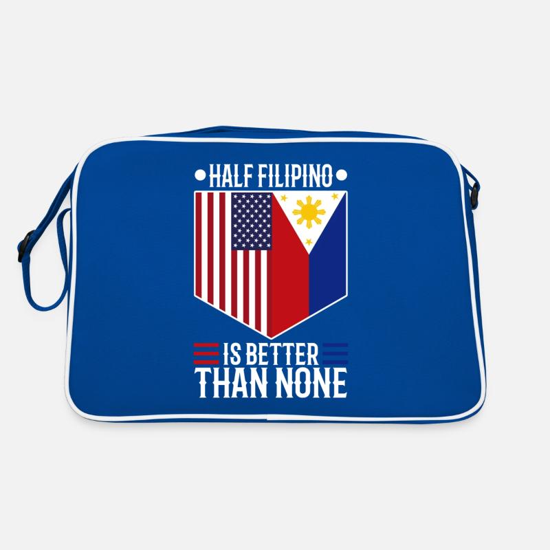 Half Filipinio Is Better Than None Retro Tasche