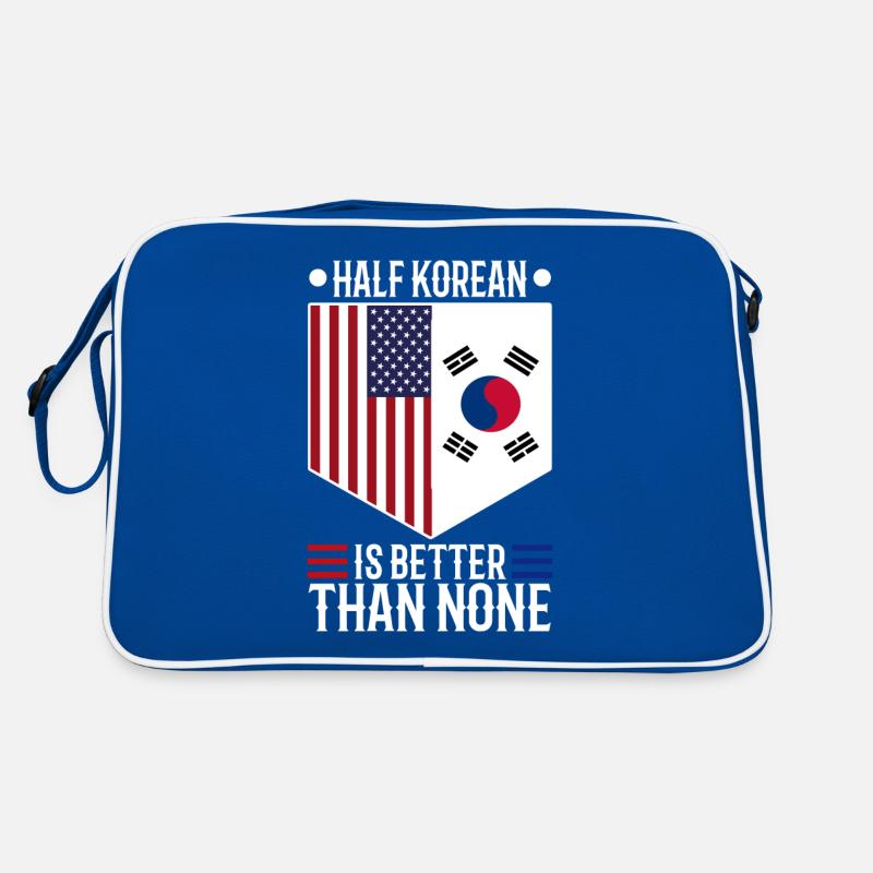 La moitié coréenne vaut mieux que rien Sac Retro