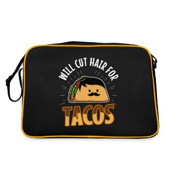 Coupera les cheveux pour les tacos - Sac Retro - noir/or - Dos