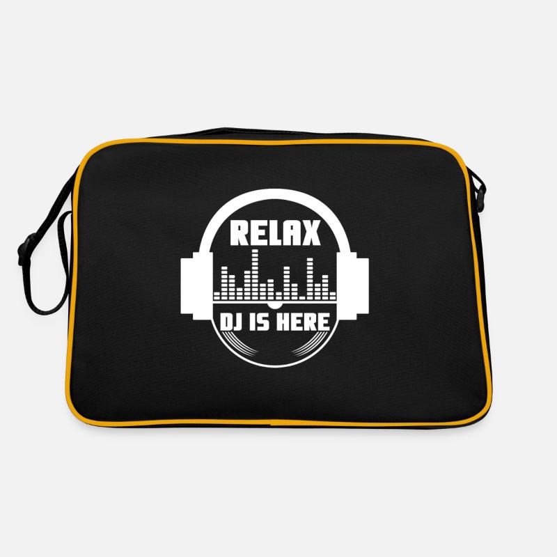 Relax the DJ is here Retro Bag