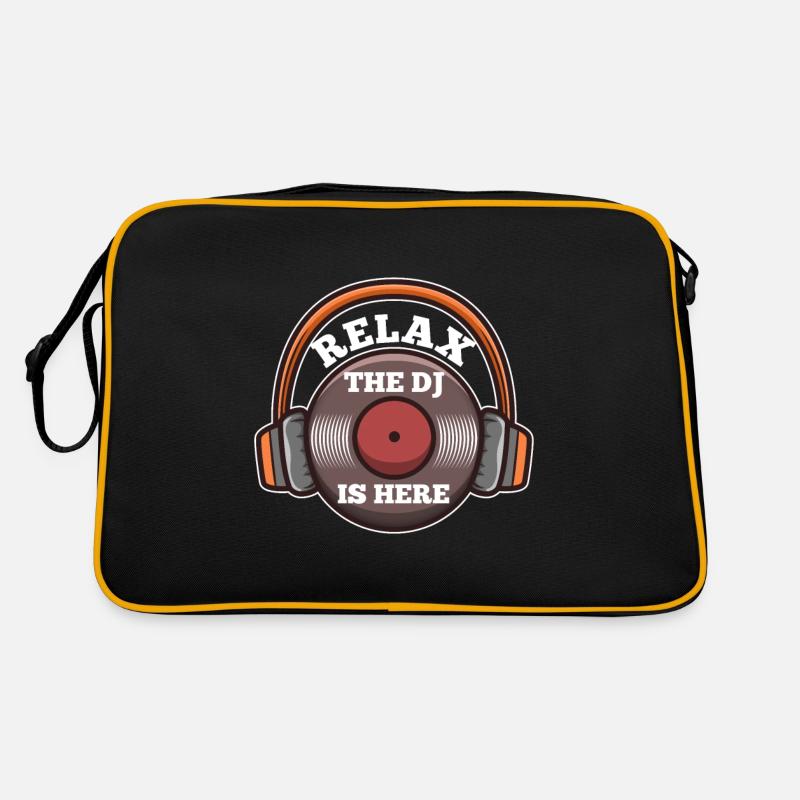 Relax the DJ is here Retro Bag