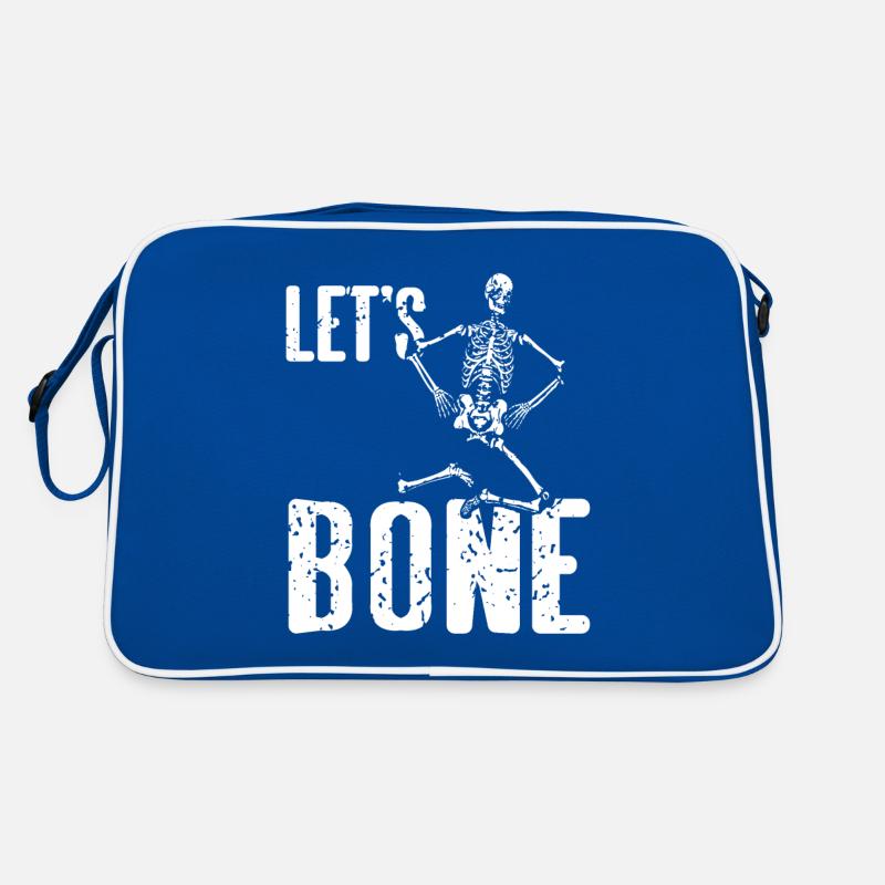 Halloween - Lets Bone Retro Tasche
