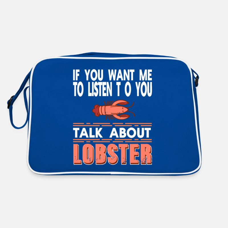 Talk about lobster Retro Tasche