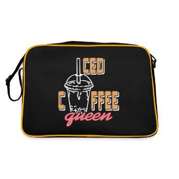Iced Coffee queen - Retro Bag - black/gold - Back
