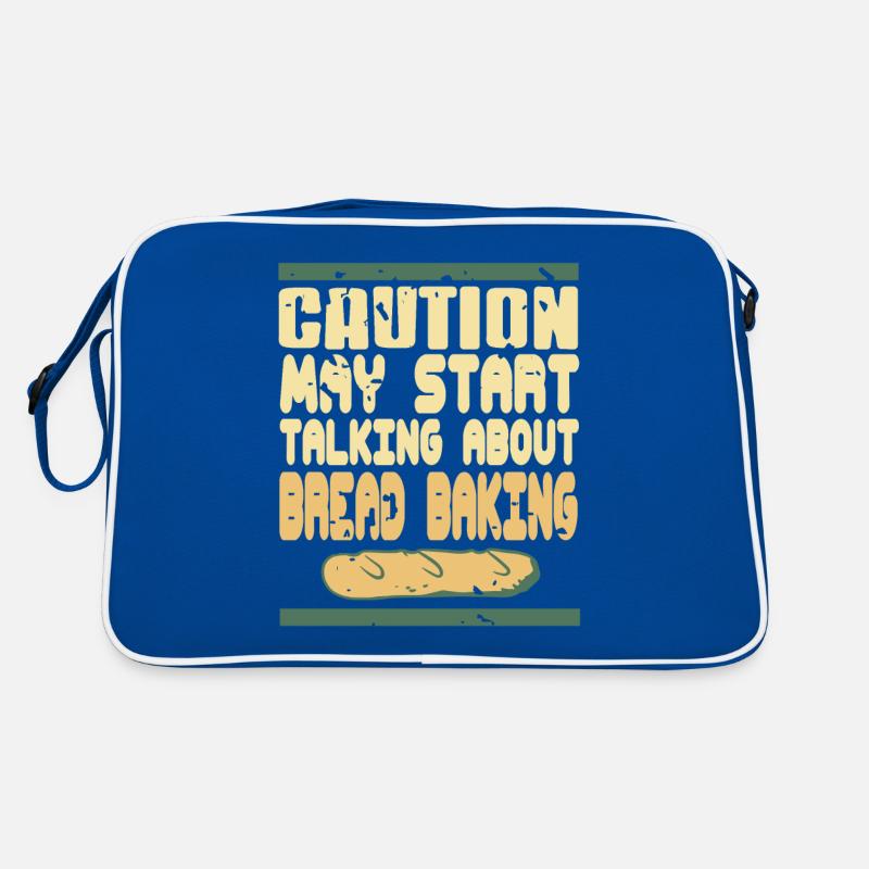 Caution may start talking about bread baking Retro Bag