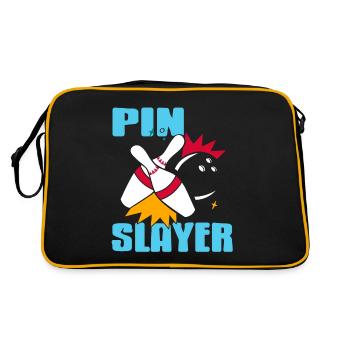 Bowling - Pin Slayer - Retro Bag - black/gold - Back