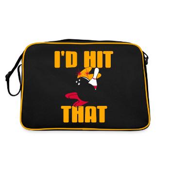 Bowling - Id hit That - Retro Bag - black/gold - Back