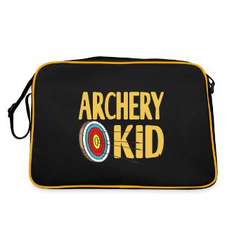 Bogenschütze - Enfant de tir à l’arc - Sac Retro - noir/or - Dos