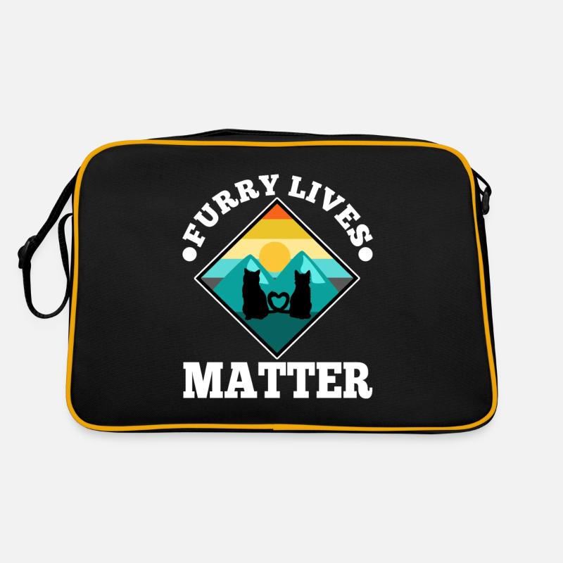Les vies poilues comptent Sac Retro