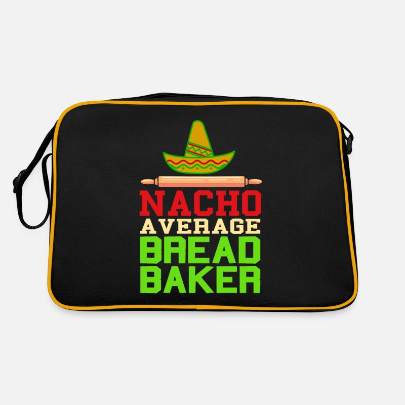 Nacho un boulanger de pain verage Sac Retro