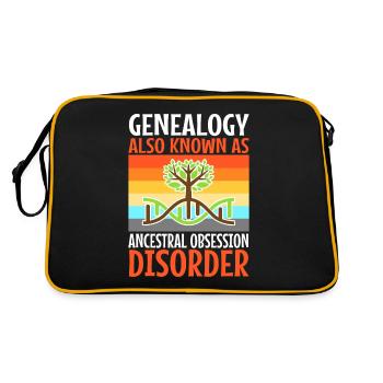Trouble obsessionnel ancestral - Sac Retro - noir/or - Dos