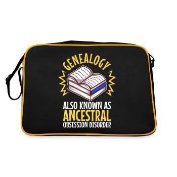 Trouble obsessionnel ancestral - Sac Retro - noir/or - Dos