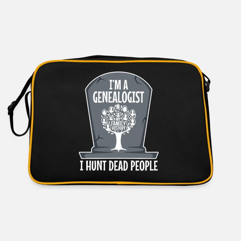 Je chasse les morts Sac Retro