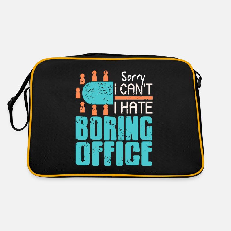 Désolé, je ne peux pas détester le bureau ennuyeux Sac Retro